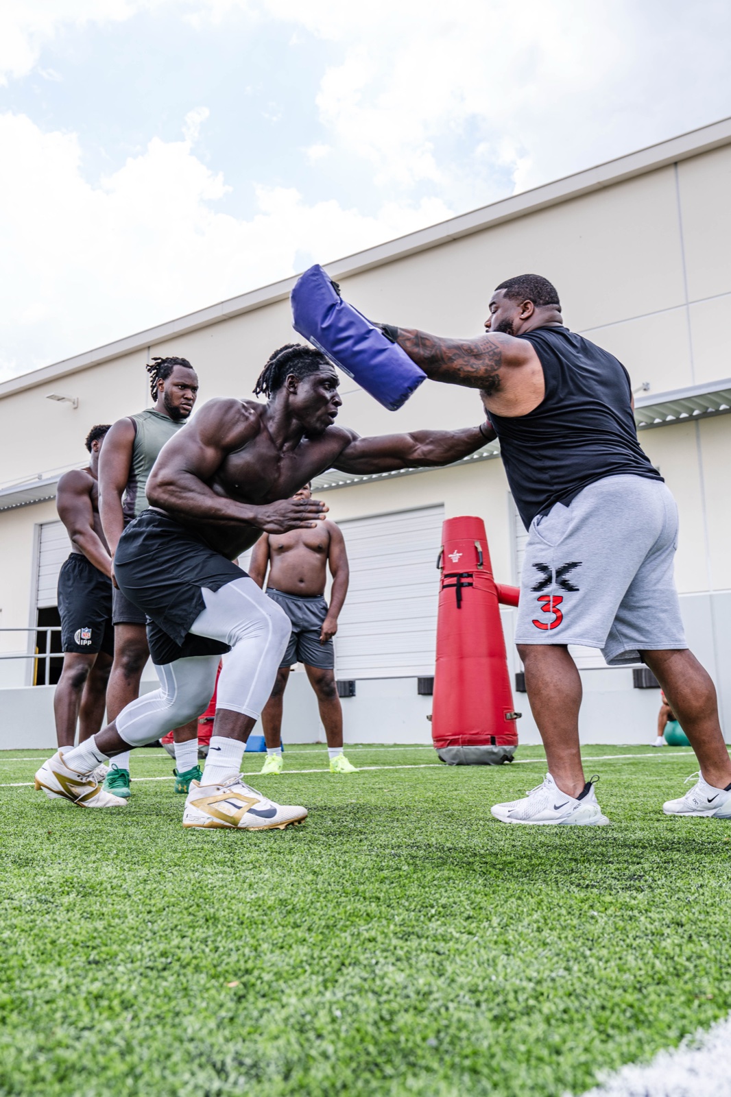 Training facility photography